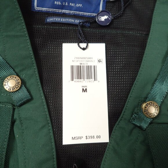 Polo Sport Sportsman Ralph Lauren Trek Vest LIMITED EDITION of 1000 New! RARE! - Picture 9 of 10